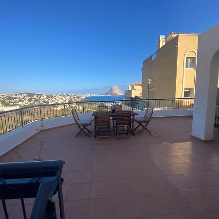 Chalet Adosado Con Vistas Al Mar Кальпе Экстерьер фото